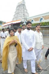 Lie Movie Team At Tirumala